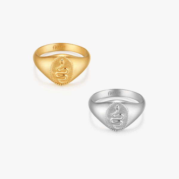 Snake Signet Ring