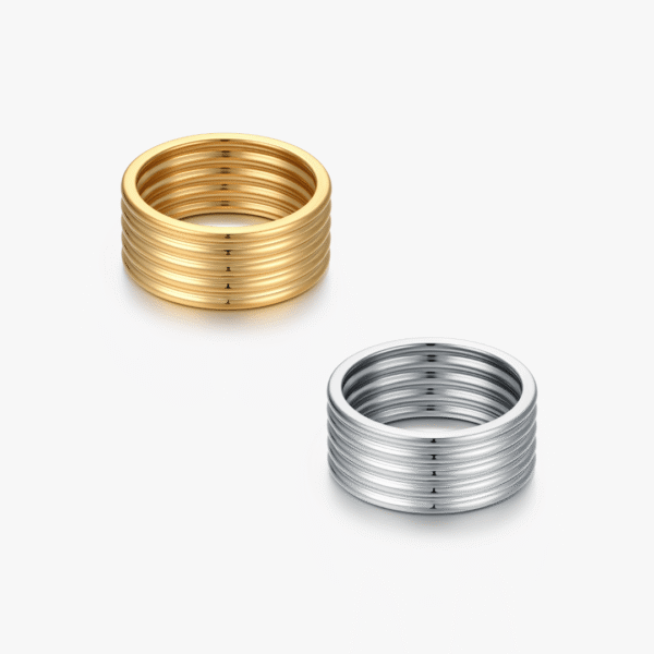 The Maeve Ribbed Ring